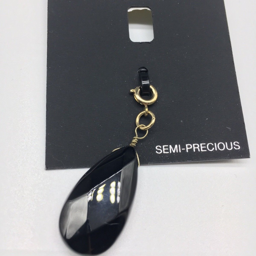 INC Choose Your Own Charm Tear Drop Black Inc